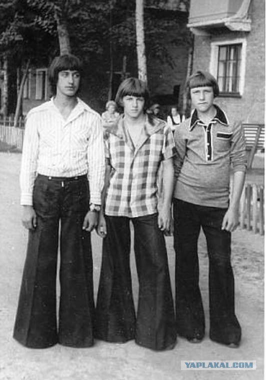 В 70-е эти мужские прически считались писком моды