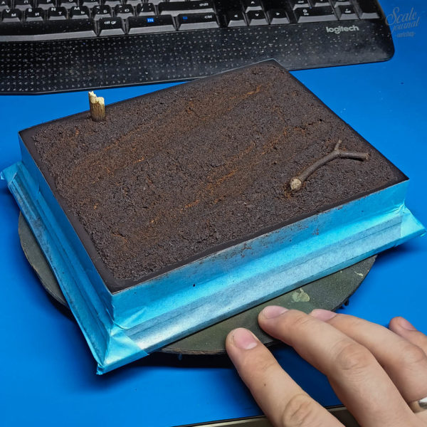 Зимняя диорама с танком т-60 и танковым десантом