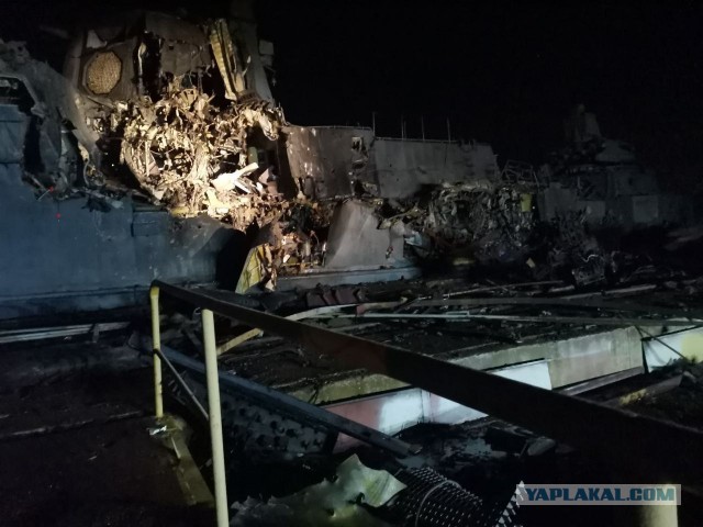 На заводе в Керчи спустили на воду новый боевой корабль "Аскольд"