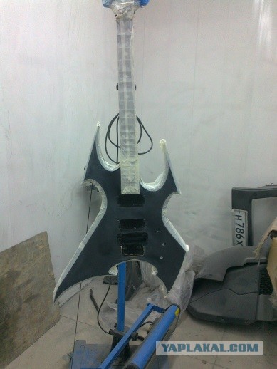 Рестайлинг гитары своими руками.
