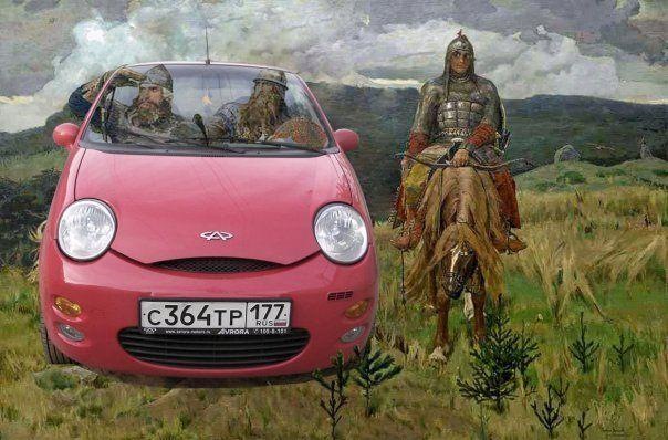 Автоюмор, смекалка, но чаще абсурд