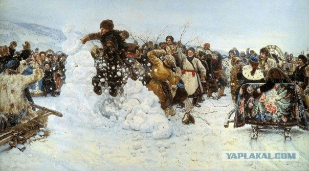 Полиция разогнала «Снежную битву»