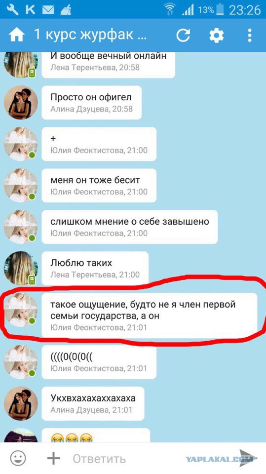 Переписки Со Шкурой