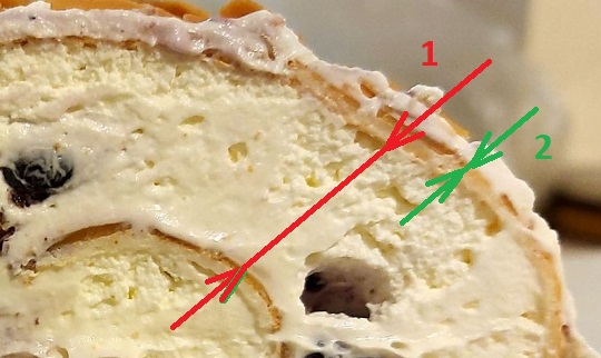 Рулет меренговый