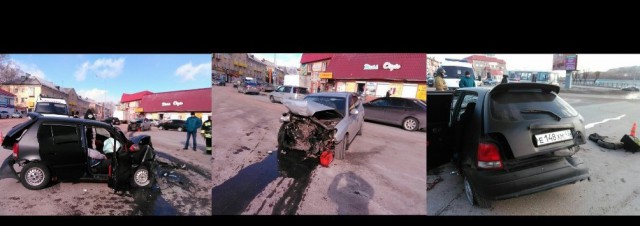 «Вёз жене подарки»: В Кемеровской области водитель на огромной скорости влетел в лоб встречного автомобиля