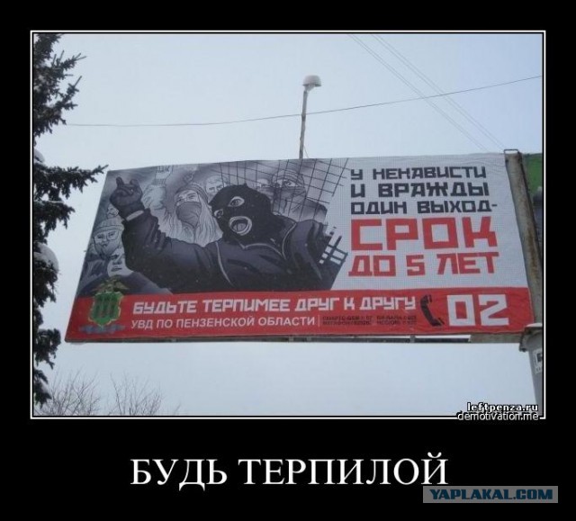 У нас не Америка, полиция не терпилы