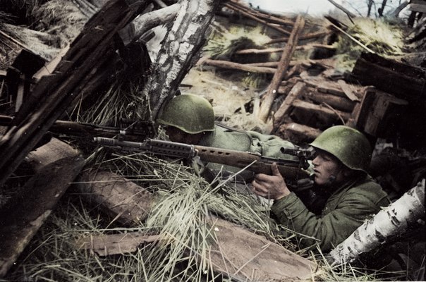 Снайпер. 1940-41 г.