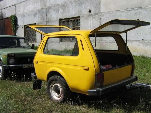 Когда прицеп круче машины: креатив из отечественных авто
