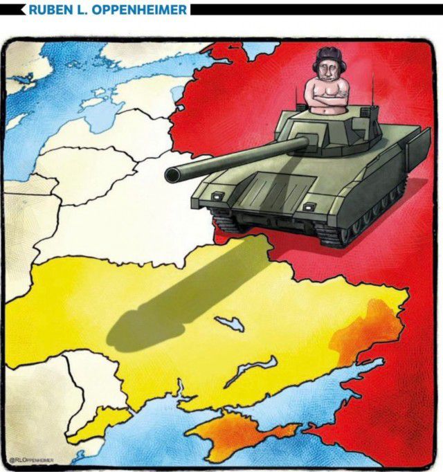 "Карта вторжения Путина"