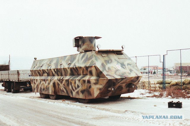 Как самодельная военная техника участвует