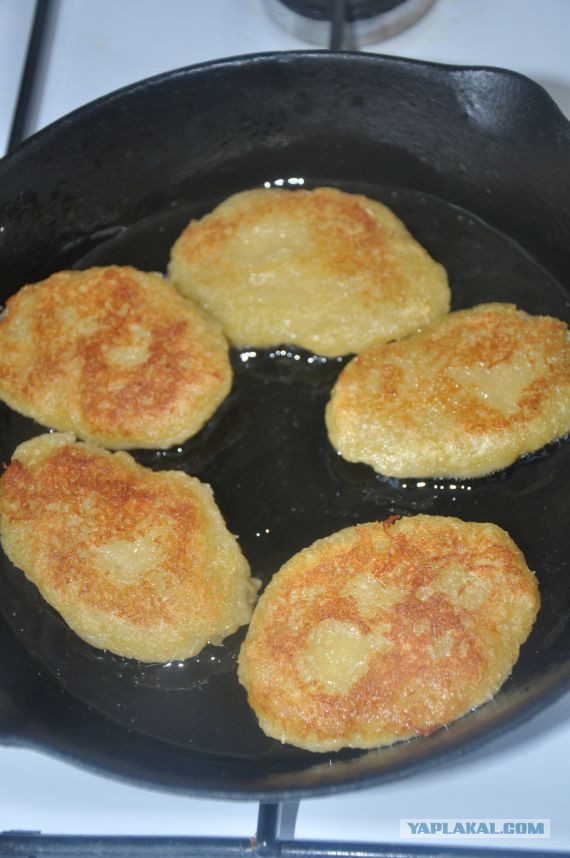 Драники, как я люблю.