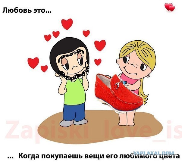 Фотожаба на "Love is.."