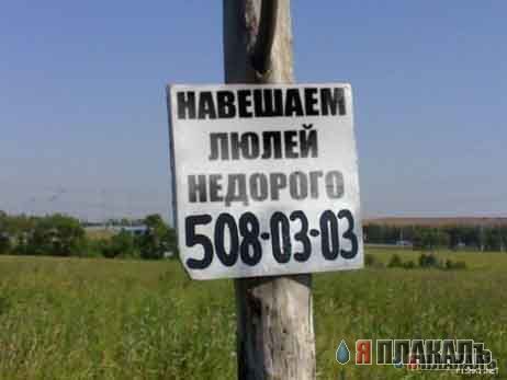 ВЫВЕСКИ, ТАБЛИЧКИ. Смешные и прикольные