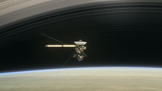 Перед смертью зонд Cassini раскрыл возраст колец Сатурна