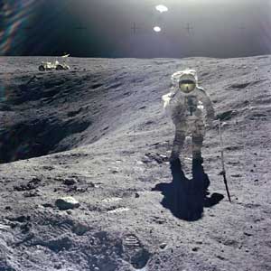NASA выпустило видео, кадры из миссии Apollo 16