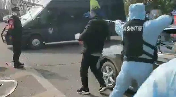 Жесткое задержание нарушившего самоизоляцию жителя Нижнекамска