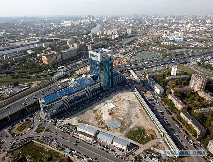 Что было на месте москва сити раньше
