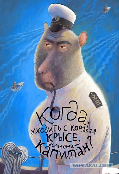 Когда сбежали все крысы, корабль перестал тонуть