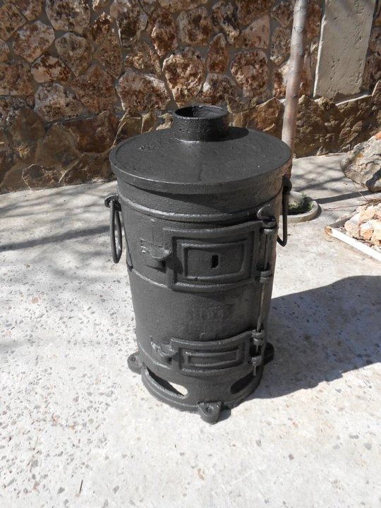 Печь из секций чугунного радиатора