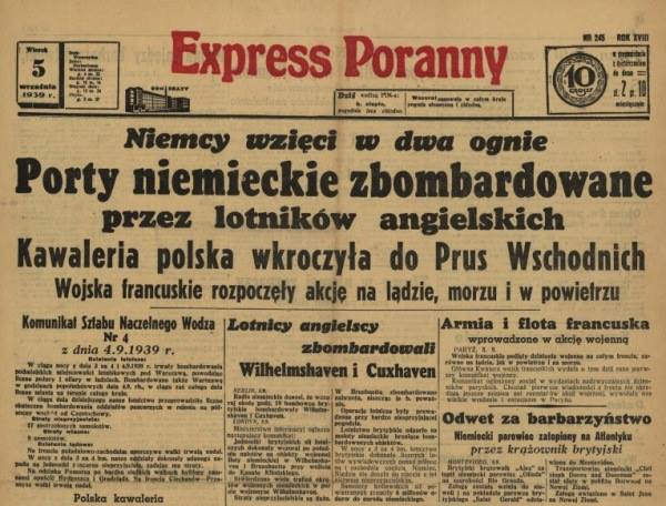 Польские СМИ в 1939 году (сканы)