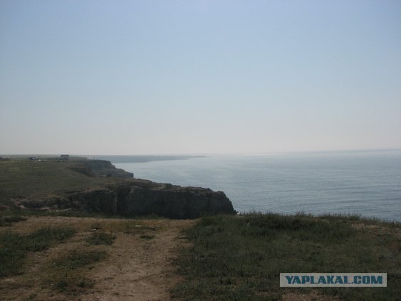 Мыс Тарханкут - самая западная точка Крыма.