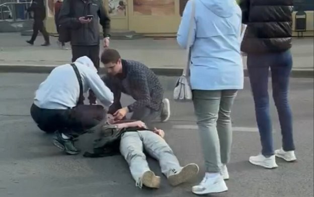 Скутерист охреневший