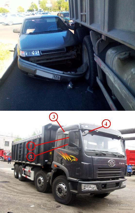 По статистике у 90% водителей зеркала отрегулированы неправильно