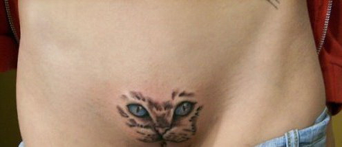 Прикольные интимные тату 16