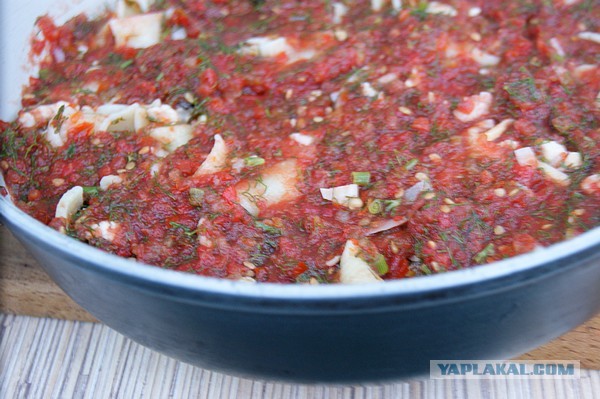 Ракушки фаршированные, Подосиновиками и курицей