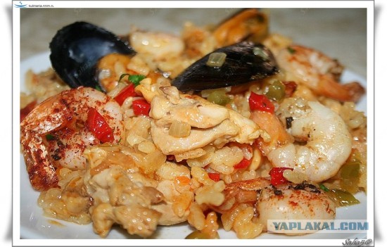 ПАЭЛЬЯ  de mariscos