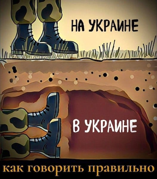 Попугай украинец и кот русский