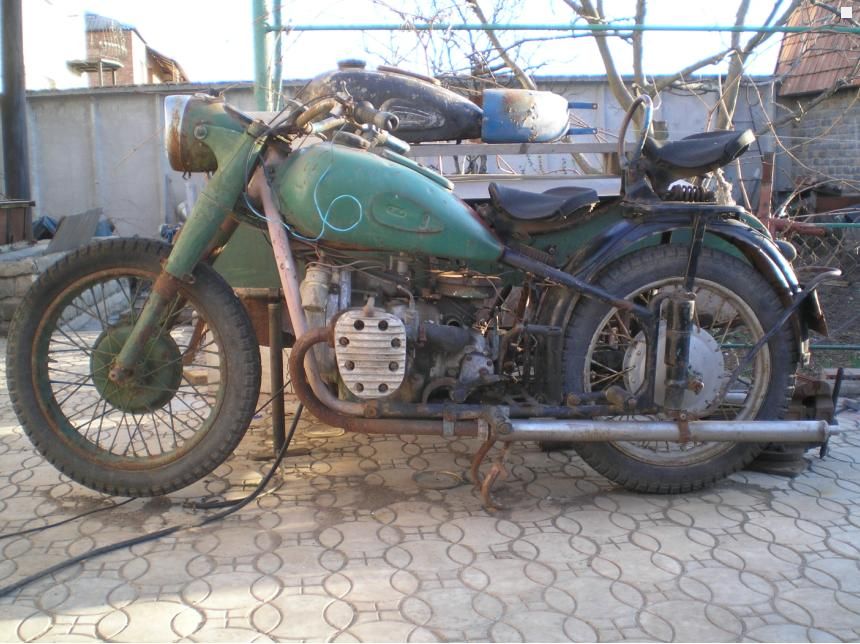 Мотоцикл Урал 1950
