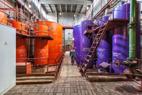 Странные условия работы с серной кислотой