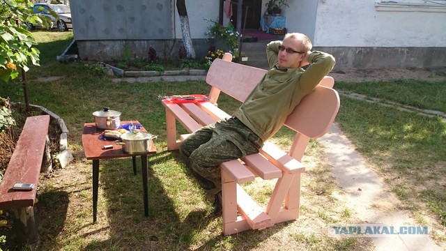 Как я  теще лавочку запилил
