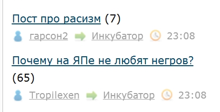 Почему на ЯПе не любят негров?