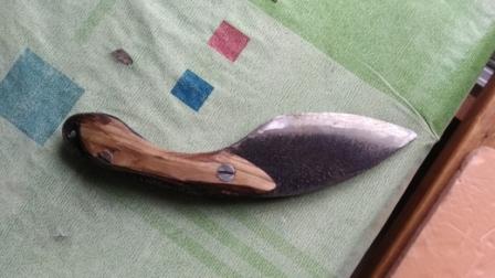 Нож "дурак" для разделки замороженной курицы