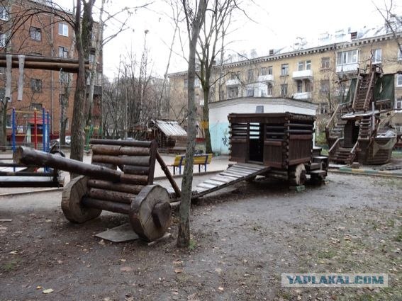 В Кунцево могут снести уникальную детскую площадку