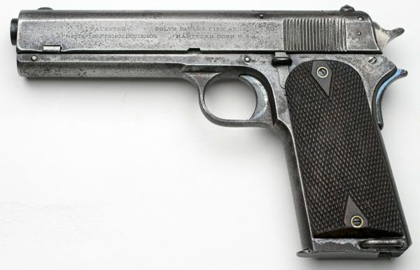 Два шага до легенды: пистолеты Colt M1905, M1907, М1909, М1910