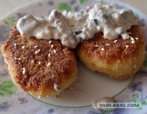 Картофельные котлетки)