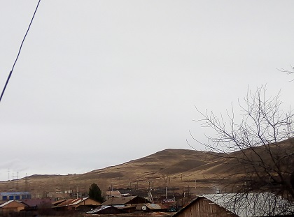 За окном