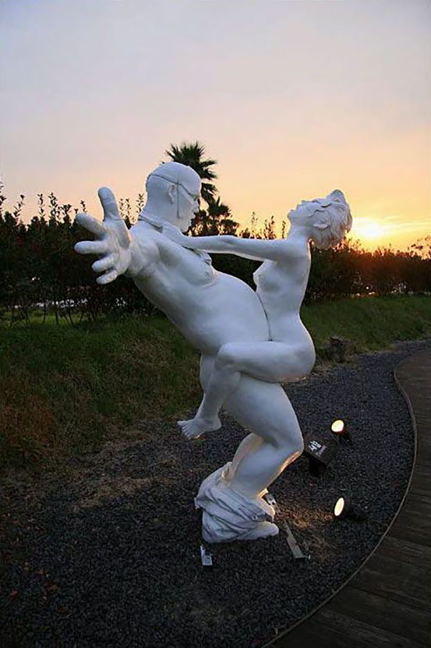 Парк любви «Love Land» в Южной Корее
