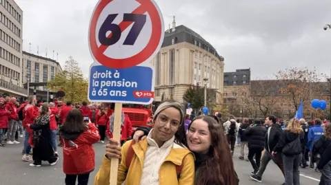 В Бельгии бушуют протесты против 67