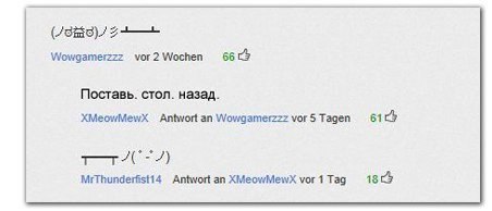 Смешные комментарии из соц. сетей