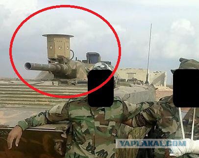 Т-90 ракеты сирийских повстанцев не берут