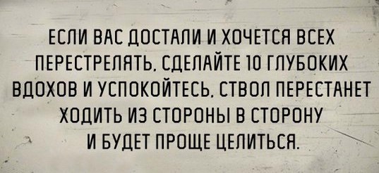 Десять главных заповедей владельца оружия.