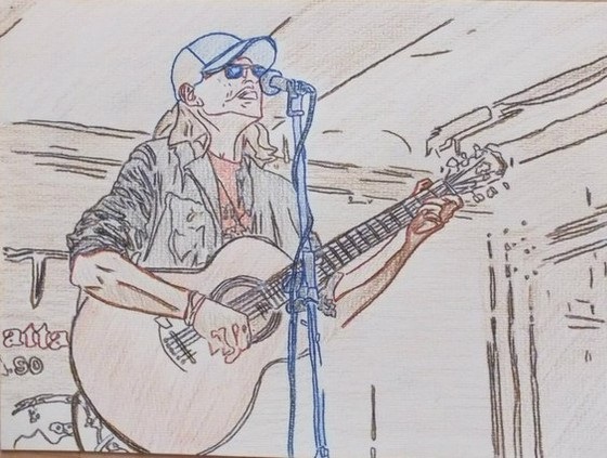 Любителям необычных рисунков. Рисунки мои (в молодости) и моей дочери