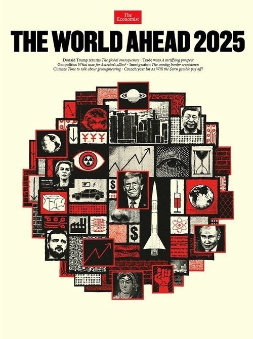 Новая обложка-ребус журнала The Economist