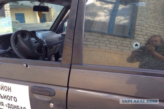 Аэромобильная бригада попала под артобстрел.