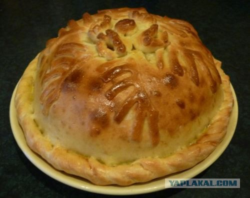 Курник с белыми грибами