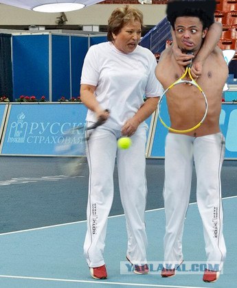 Фотожаба: Теннисистка Матвиенко